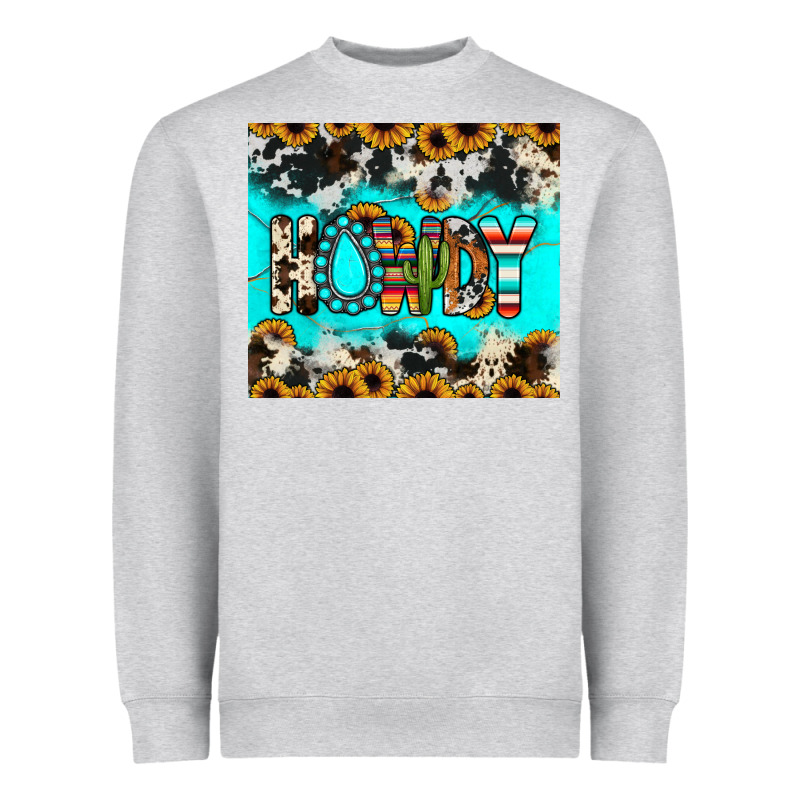 Howdy Heavyweight Sweatshirt by JahusDesignShop | Teevron