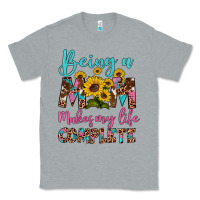 Heather Grey being a mom makes my life complete Classic Tee - Artiststas