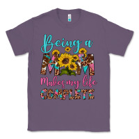 Lavender being a mom makes my life complete Classic Tee - Artiststas