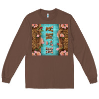Chestnut Western Mama Pink Roses Long Sleeve Tee - LillyAllenDesigns