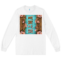White Western Mama Pink Roses Long Sleeve Tee - LillyAllenDesigns