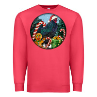 Cardinal jersey giant rooster christmas Premium Sweatshirt - LillyAllenDesigns