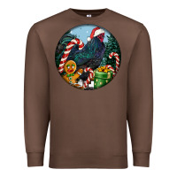 Chestnut jersey giant rooster christmas Premium Sweatshirt - LillyAllenDesigns