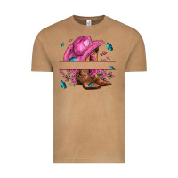 Vintage Camel pink cowgirl hat and roses Vintage Tee - AdoDesignShop