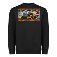Black steam roller sippy cup Heavyweight Sweatshirt - Artiststas