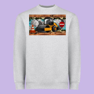 Steam Roller Sippy Cup Heavyweight Sweatshirt Designed By Artiststas