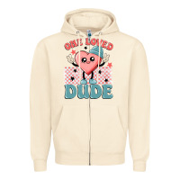 Sandshell one loved dude Zipper Hoodie - MaliasSmallBusiness