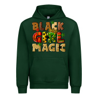 Forest Green black girl magic juneteenth Urban Hoodie - CowGirlArtShop