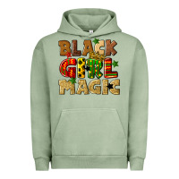 Pigment Oil Green black girl magic juneteenth Urban Hoodie - CowGirlArtShop