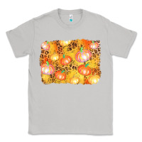 Moon Dust fall pumpkin background Classic Tee - AdoDesignShop