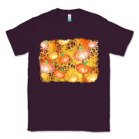 Plum fall pumpkin background Classic Tee - AdoDesignShop