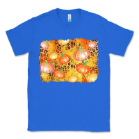 True Royal fall pumpkin background Classic Tee - AdoDesignShop