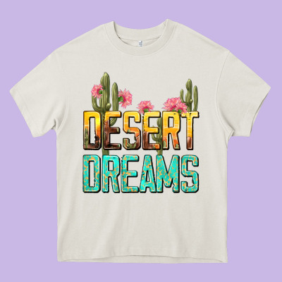 Desert Dreams Tbw Heavy Core Tee Designed By Texasbilliewilder