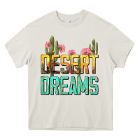 Cream desert dreams tbw Heavy Core Tee - texasbilliewilder