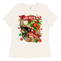 Bone sorta merry sorta scary Ladies Tee - MaliasSmallBusiness