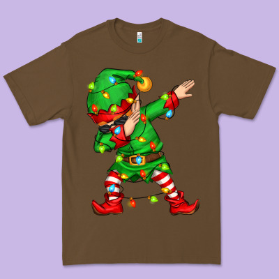 Dabbing Elf Premium Tee Designed By Zillion Design Studio