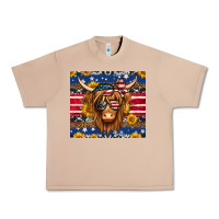 Burro 4th of july longhaired cow tumbler Urban Heavy Tee - Jasminsmagicworld