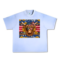 Grape Ice 4th of july longhaired cow tumbler Urban Heavy Tee - Jasminsmagicworld