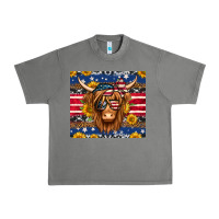 Tornado 4th of july longhaired cow tumbler Urban Heavy Tee - Jasminsmagicworld
