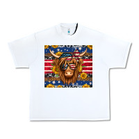 White 4th of july longhaired cow tumbler Urban Heavy Tee - Jasminsmagicworld