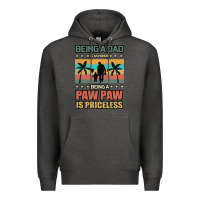 Charcoal Heather Being a dad is an honor being a pawpaw is priceless Premium Hoodie - Bettercallsaul