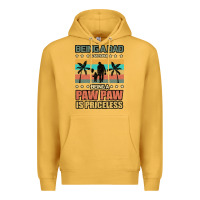 Mustard Being a dad is an honor being a pawpaw is priceless Premium Hoodie - Bettercallsaul