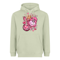 Matcha retro valentines day Heavyweight Hoodie - LillyAllenDesigns