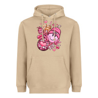 Mushroom retro valentines day Heavyweight Hoodie - LillyAllenDesigns
