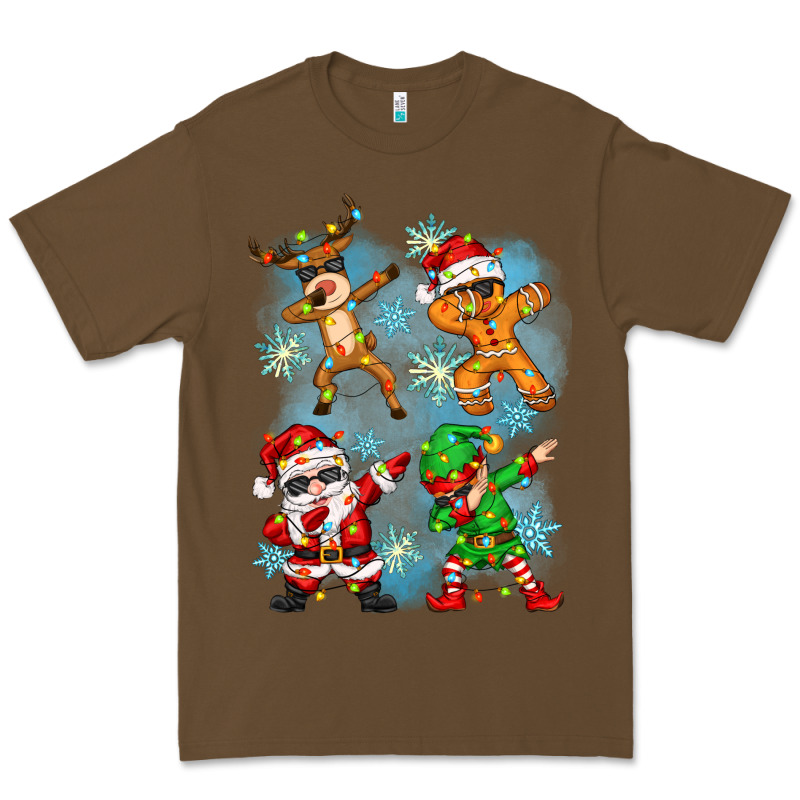 Dabbing Christmas Premium Tee by Zillion Design Studio | Teevron