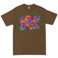 Cacao mardi gras mask background Premium Tee - BarkalooDesign