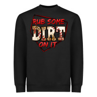 Black rub some dirt on it baseball Heavyweight Sweatshirt - Jasminsmagicworld
