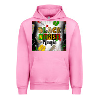 Fuchsia Pink black nurse magic Urban Hoodie - CowGirlArtShop