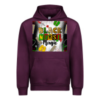 Mauve Wine black nurse magic Urban Hoodie - CowGirlArtShop