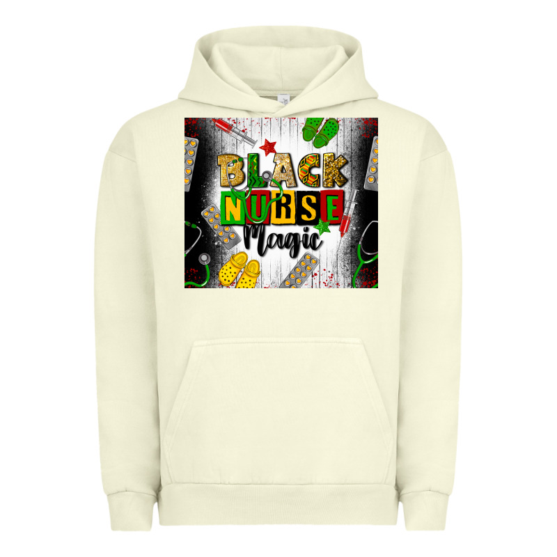 Black Nurse Magic Urban Hoodie by CowGirlArtShop | Teevron