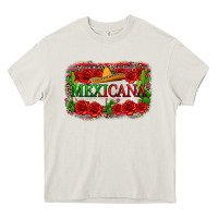 Cream mexicana Heavy Core Tee - Zillion Design Studio