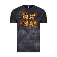 Cloud Black softball  nana Vintage Tee - AdoDesignShop