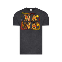Vintage Black softball  nana Vintage Tee - AdoDesignShop