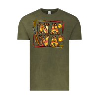 Vintage Olive softball  nana Vintage Tee - AdoDesignShop