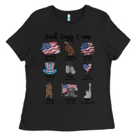 Black god says i am Ladies Tee - MaliasSmallBusiness
