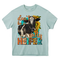 Arona dont be a salty heifer with sunflowers Heavy Core Tee - texasbilliewilder