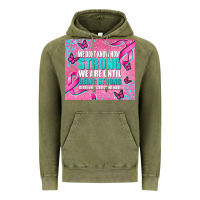 Vintage Olive pink ribbon cancer Vintage Hoodie - AdoDesignShop
