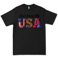 Black god bless the usa Premium Tee - texasbilliewilder