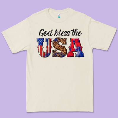 Premium Tee god bless the usa