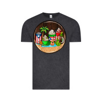 Vintage Black puerto rico coasters Vintage Tee - AdoDesignShop