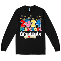 Black 2024 preschool graduate Long Sleeve Tee - JahusDesignShop