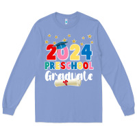 Colony Blue 2024 preschool graduate Long Sleeve Tee - JahusDesignShop