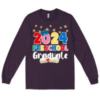 Plum 2024 preschool graduate Long Sleeve Tee - JahusDesignShop