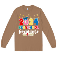 Toasted Coconut 2024 preschool graduate Long Sleeve Tee - JahusDesignShop
