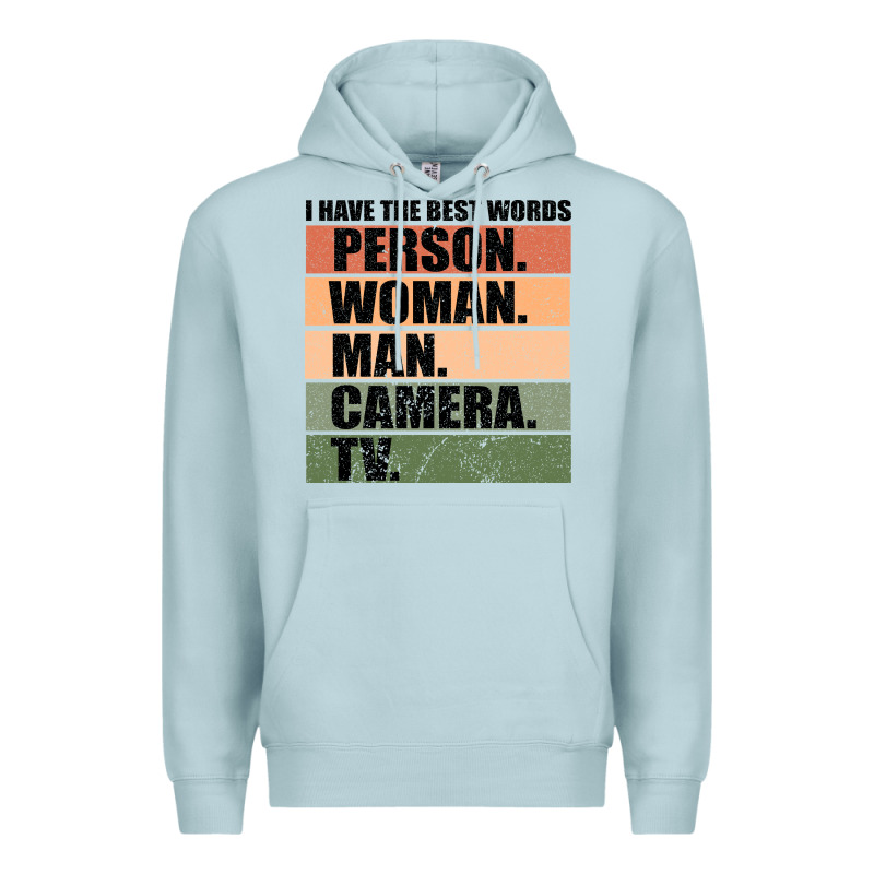 Person Woman Man Camera Tv Premium Hoodie by Bettercallsaul | Teevron