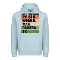 Blue Mist Person Woman Man Camera Tv Premium Hoodie - Bettercallsaul